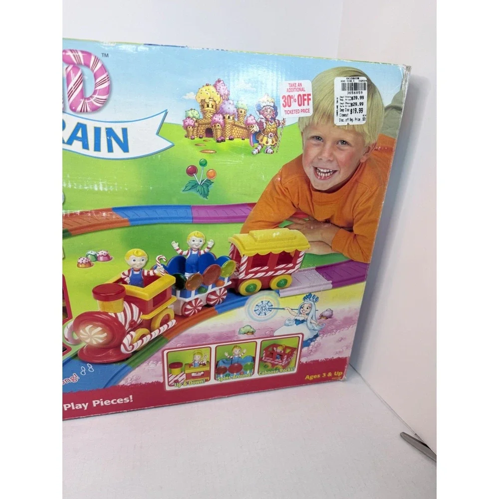 Vintage 2002 Hasbro Candy Land‎ Train 100% CIB. Tested And Works See Video
